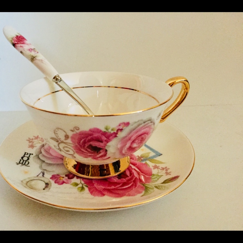 NEW Royal Classic Bone China Porcelain Tea Cup Set - Picture 6 of 6